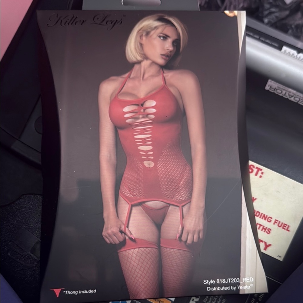 Leg Avenue Red Chemise Intimates & Sleepwear - Picture 2 of 4